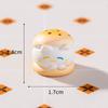 Micro-landscape Cute Dessert Cookie Burger Ice Cream Food Cat Doll House Tabletop Decoration Widget