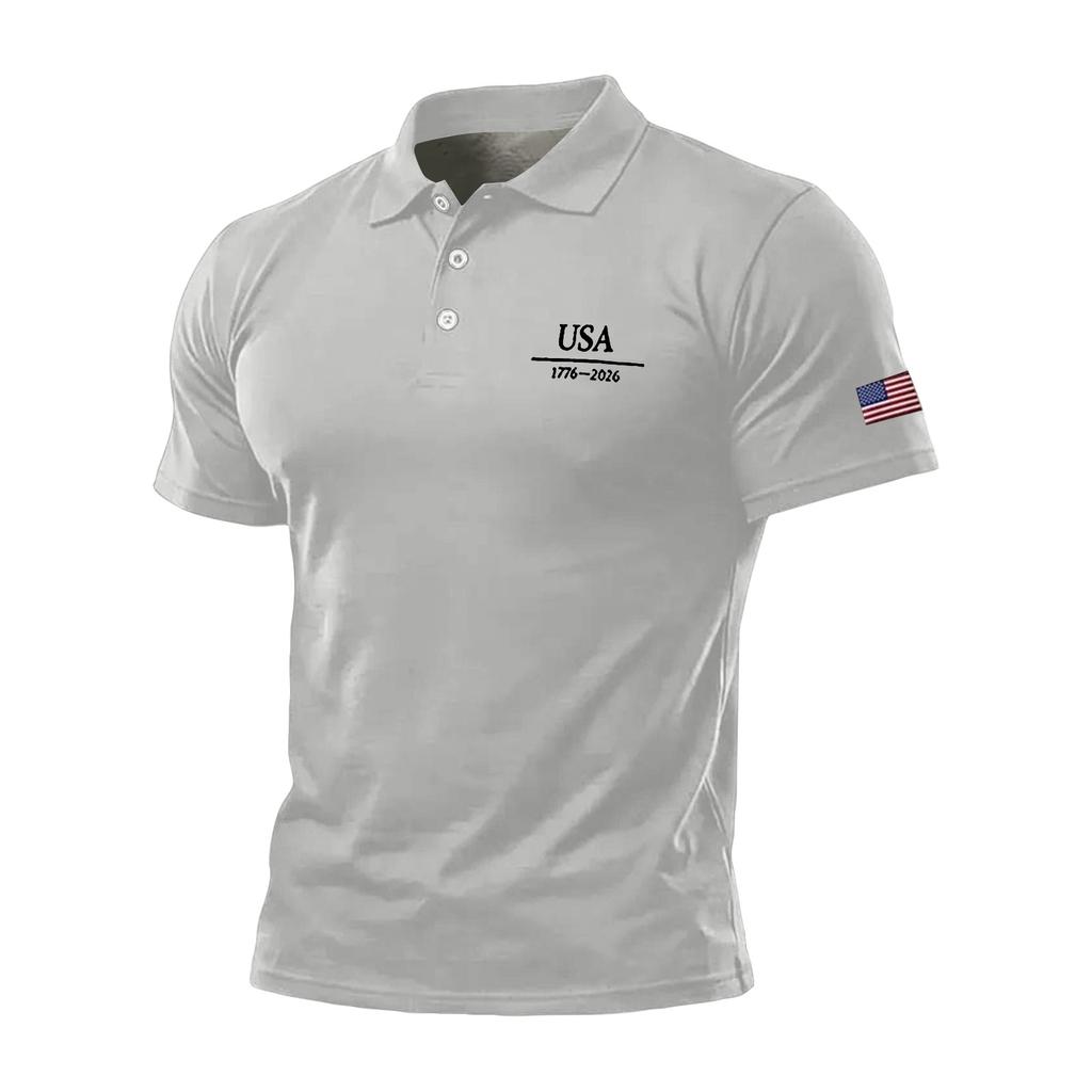 Men's Summer Print Short Sleeve Lapel Shirt Men's Casual Fashion Shirt