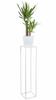 Weißer Moderner Blumenständer 100 cm