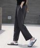 Ppaeppae Full Elastic Waist Relaxed Straight Slacks