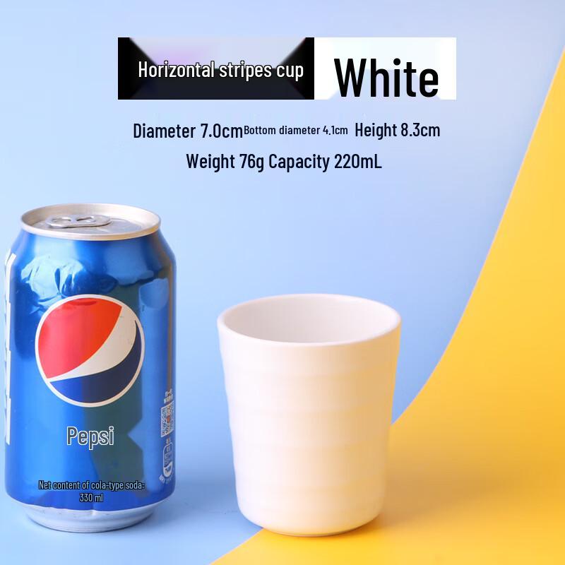 Jingyu Striped Melamine Dining Cup