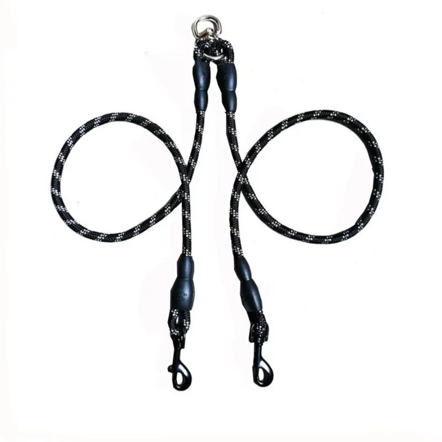 

Reflective Double Dog Leash For Two Dogs Nylon puppy Dog Coupler For Walking Training small Medium Large big Two Dogs lead