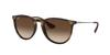 Eyeglasses Frame RB4171F 54 Fashion Glasses ERIKA Frame Havana Lens Brown Gradient [Retailer] Ray-Ban 865/13 Women's Color Color