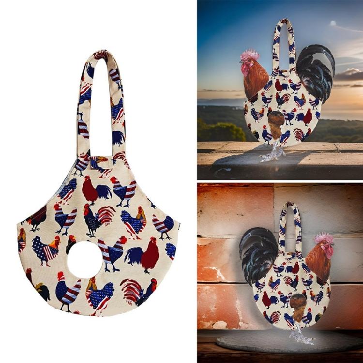 Pet Chicken Carriers Bag Safe Rooster Transport Bag Poultry Holder Bag for Chicken During Outdoor Excursions Driving