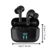 Wireless Bluetooth Earphones HIFI Stereo Sound ENC Headphones Power Display Earbuds For XIAOMI Samsung TWS Music Headset