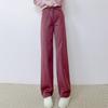 2026 Spring High Waist Slimming Wide Leg Jeans, Floor-Length