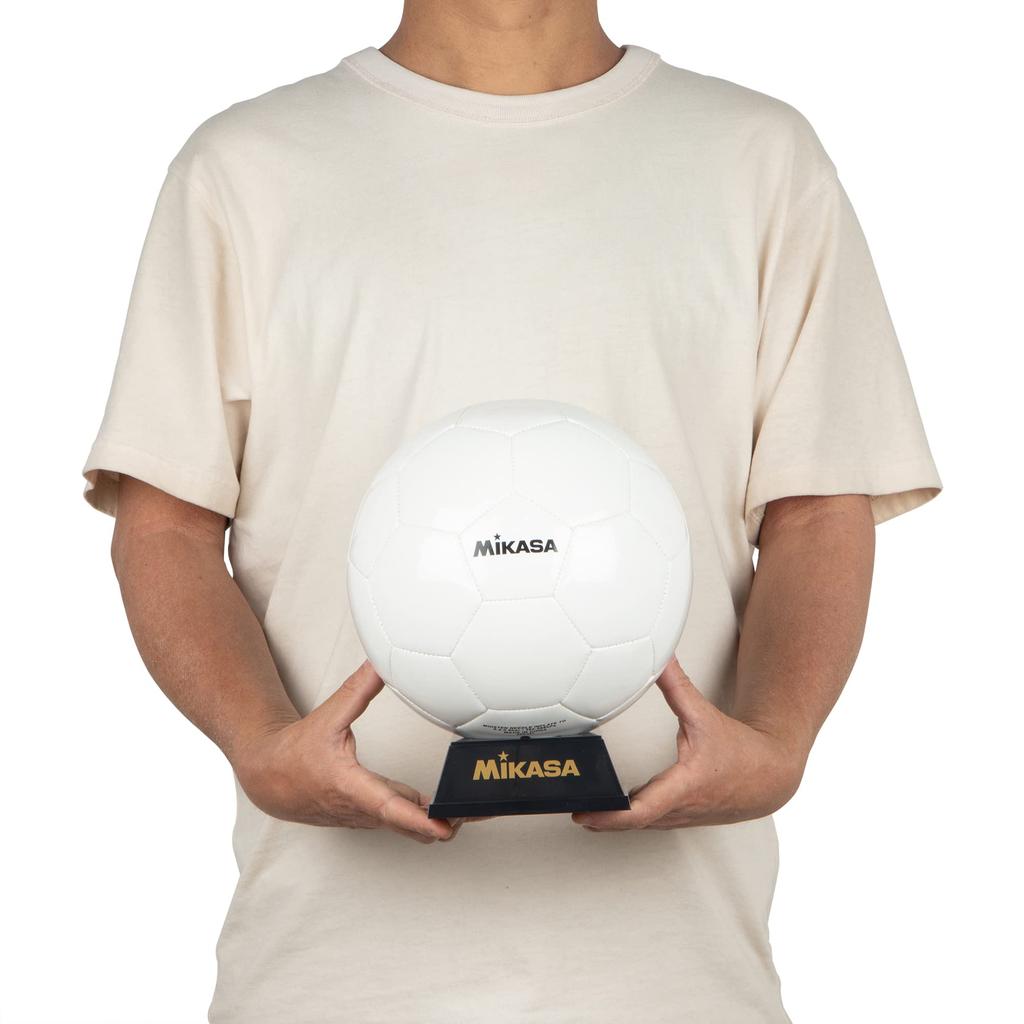 MIKASA Soccer Ball, Size 5, Souvenir Mascot Ball, White, PKC5-W, No Recommended Internal Pressure (kgf/cm2)