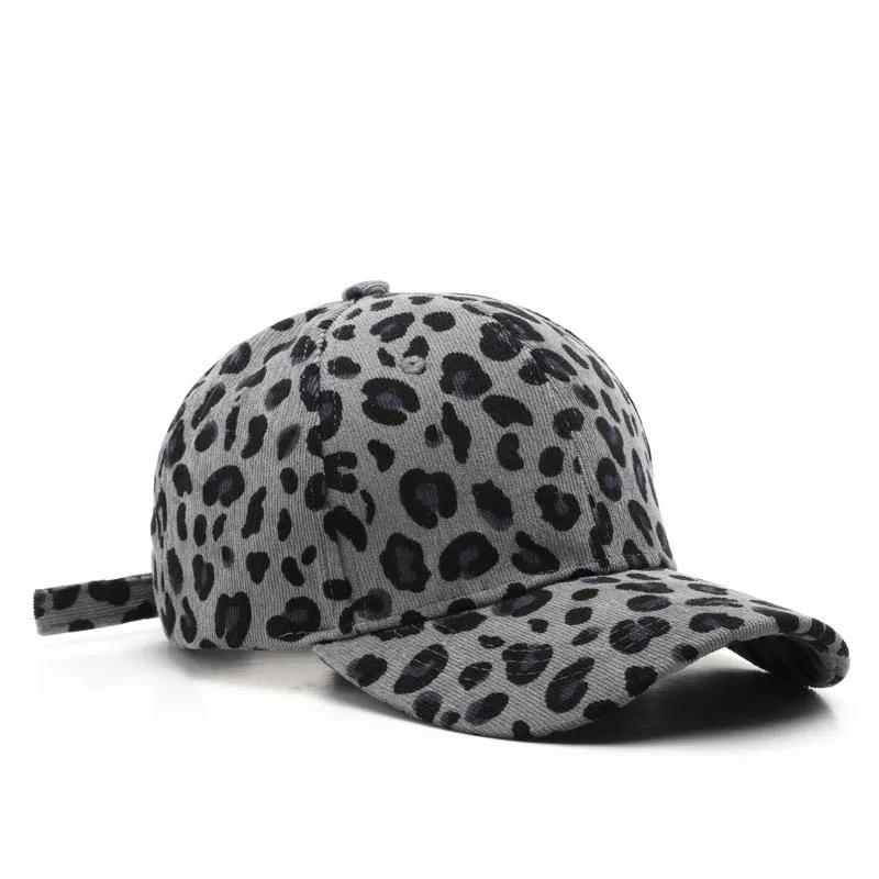 

Unisex Leopard Baseball Cap For Women Men s Retro Corduroy Winter Hat Snapback Hip Hop Hat Cotton Outdoor Travel Warm Hats Bone серый