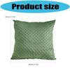 Bean Shape Throw Pillowcase Soft Plush Cushion Cover Durable Machine Washable For Interior Sofa Bed Design