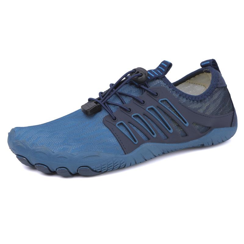 Leisure Swimming and Wading Shoes Five-Toe Fitness Outdoor Couples' Beach Diving and Stream-Tracking Shoes Anti-Slip