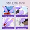Extra-Long Food-Grade Nitrile Gloves: Disposable, Thick, Durable, Waterproof, Non-Slip for Household Cleaning