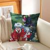 Inuyasha Anime Personalized Pillow Dust Cover Bedroom Kids Party Decoration Pillowcase Birthday Children Gift