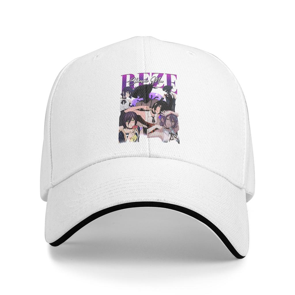 Chainsaw Man Reze Baseball Cap Casual Girl Anime Sandwich Caps Men Women Adjustable Sun Cap Outdoor