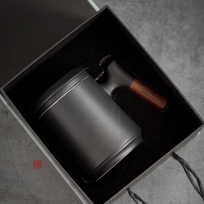 Chaxun High-End Ceramic Tea Mug with Lid and Infuser