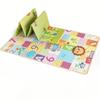 Double Sided Foldable Children's Play Mat Waterproof Non Slip Cartoon Pattern Crawling Mat Indoor Activity Foam Flooring