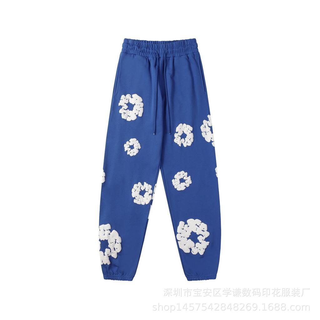 Kapok Hooded Sweater Jacket Women's Trendy Brand Sweatpants Men's Loose Sports Hoodie Suit Women