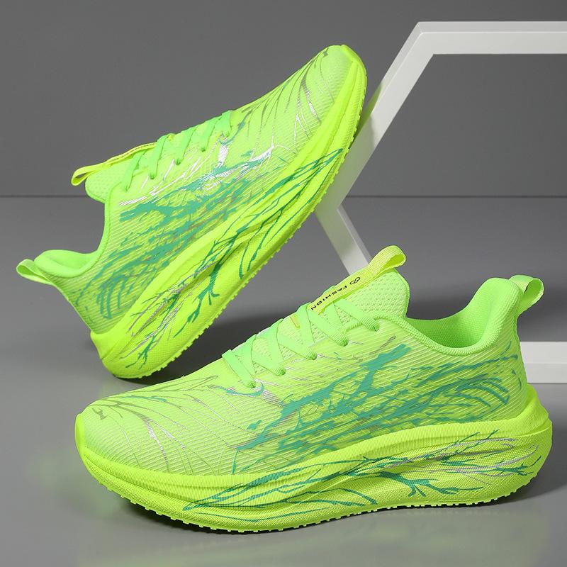 

2025 summer new student couple really explosive lightweight soft-soled sports marathon shock-absorbing carbon board running shoes 36