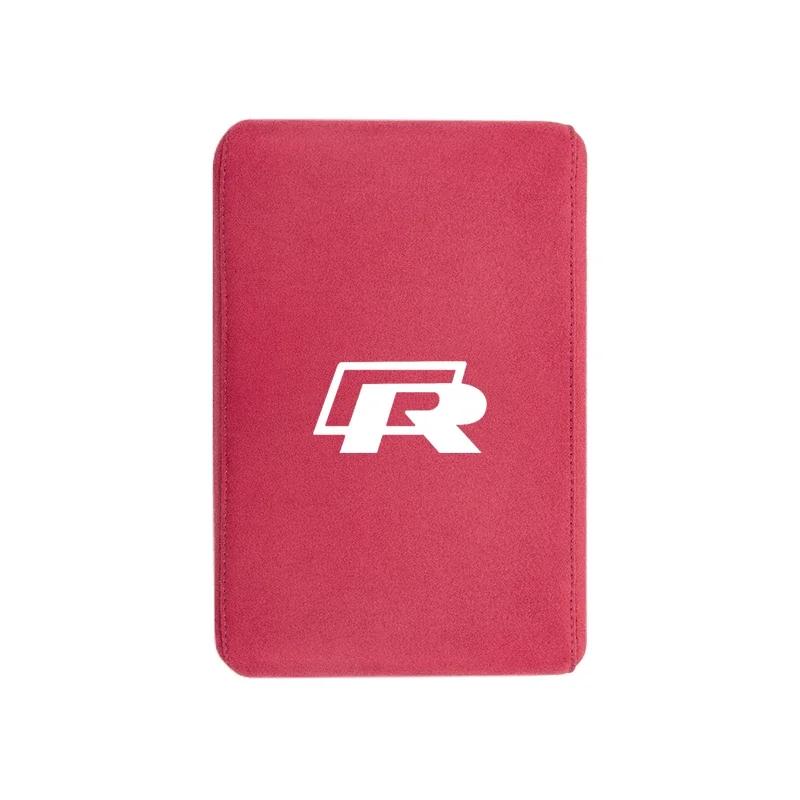 ·VW Car Armrest Mats Memory Foam Arm Rest Cushion Accessories For VW GTI Polo Golf Passat Scirocco Tiguan Jetta T-ROC Touareg CC Mo0