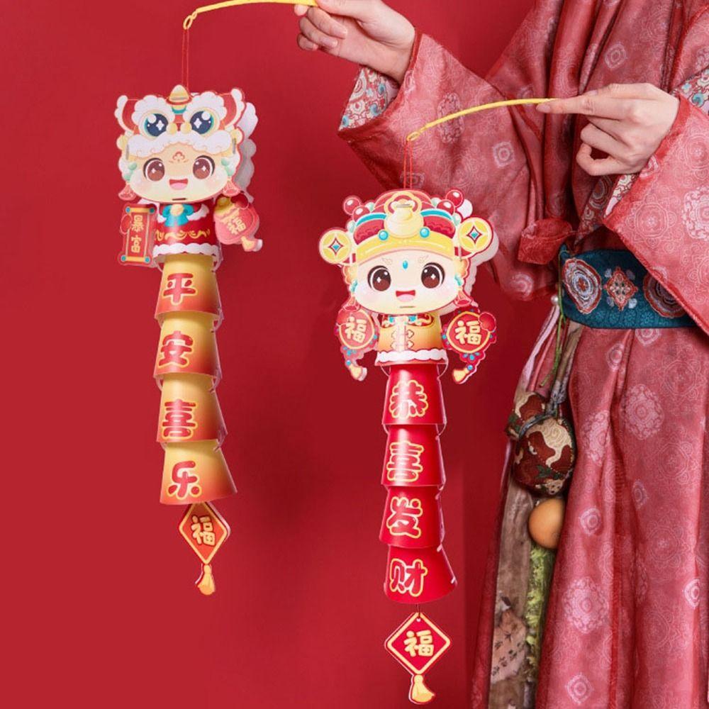 Traditional Craft Mid-Autumn Festival Lanterns Handheld Glowing Lanterns  Photography Props