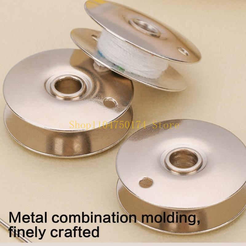 Universal Sewing Machine Round Bobbin Alloy Threading Accessory top sale