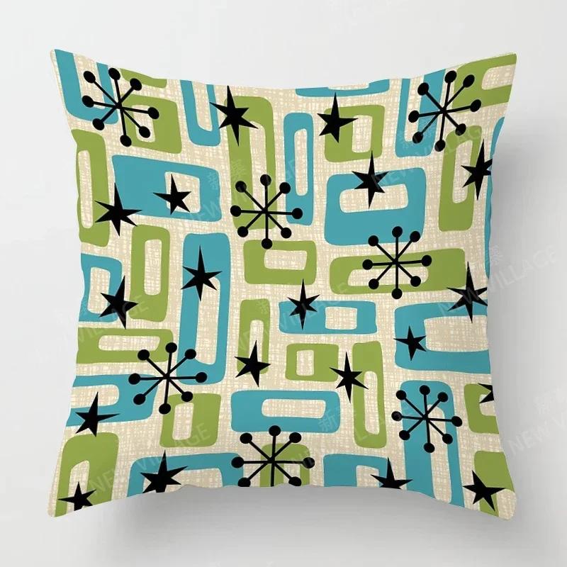 Nordic Fall Home Decor Autumn Throw Pillow Case Sofa Cushion Cover Modern   Geometry