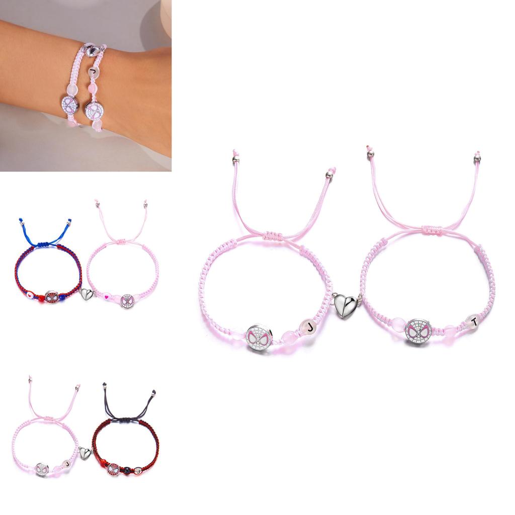 Marvel Spiderman Partner Magnetisches Armband Mit Kristallsteinen Für Geschenk Und Mode