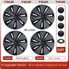 18 Inch 4PCS HubCap Car for Tesla Model 3 Highland 2025 Performance Wheel Parts Full Rim Cover Wheel Cap Accessories Wheel Cover