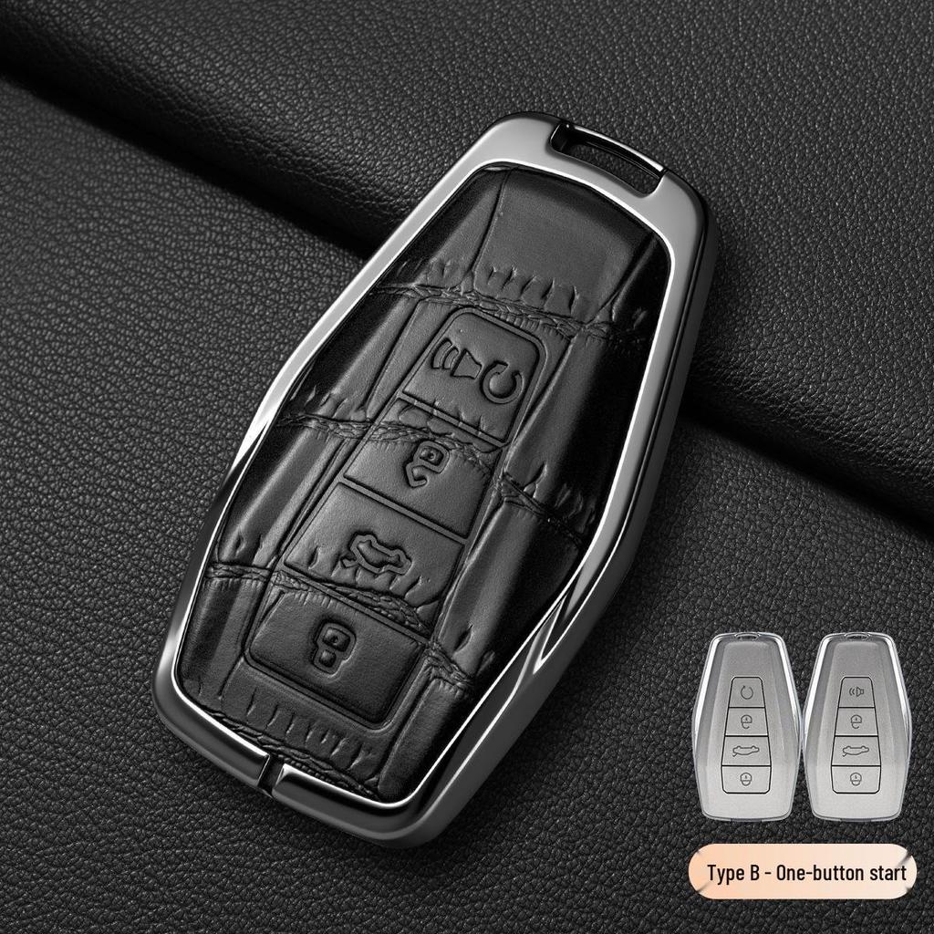 Geely Car Key Case & Protective Shell for Emgrand, Xingrui, Boyue Pro, Xingyue L, Vision X3/X6, Binyue Models