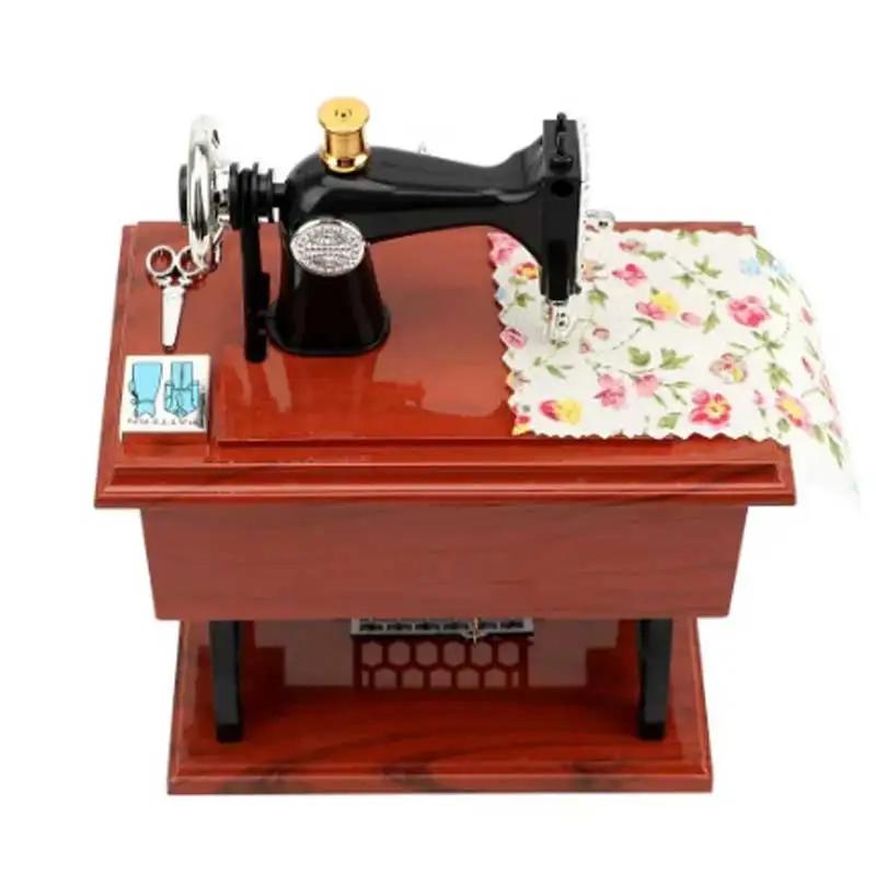 Vintage Sewing Machine Music Box, Bedroom, Living Room Decorations, Model Sewing Machines, Holiday Gifts, Home Decoration