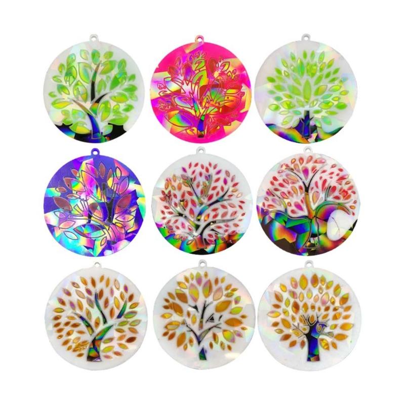 Life Tree Pattern Silicone Mold Holographic Resin Mold DIY Keychain Jewelry Ornament Pendant Tool Crafts Making Supplies