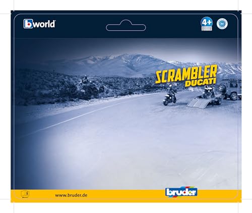 Bruder Ducati Scrambler Police Motorcycle Specification BR62731