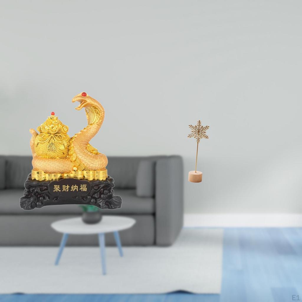Sculpture Animal Statue Cornucopia Collectible Art Crafts Chinese Year Decor Metal Figurine