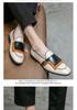 Men's Large Size Slip-on Leather Loafers - Size 48 Trendy Pull-on Driving Shoes
