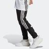 Adidas Logo Stripe Joggers Men Bottoms Black IC8254