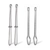 4 Pcs Bodkin Drawstring Threaders,Metal Drawstring Threader Tweezers Easy Quick Insert Drawstring DIY Rope Threader Clip