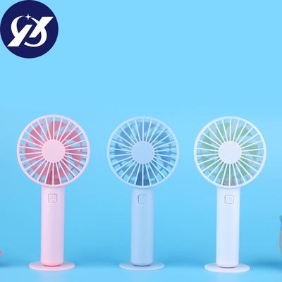 USB Mini Fan Handheld Personal Fan Rechargeable Battery Operated Cooling Fan Portable 3-Speed Macaro