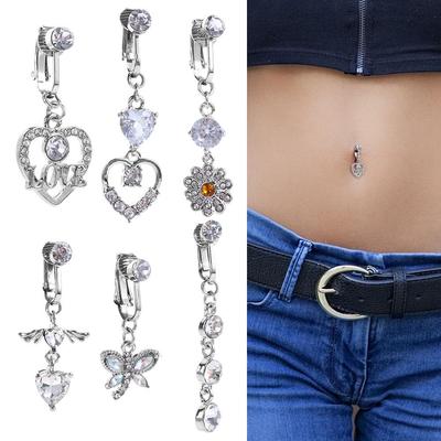 Clip Edelstahl Faux Bauch Ring Geflschte Bauchnabel Ring Geflschte Bauch  Piercing Nabel Nabel gnstig kaufen  Preis, kostenloser Versand, echte  Bewertungen mit Fotos  Joom
