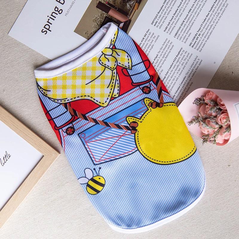 Cute Sphynx Cat Shirt Vest for Cats Gotas Summer Breathable Pet Clothes Clohting Katten Kedi mascotas Costume Dog Suit ropa para