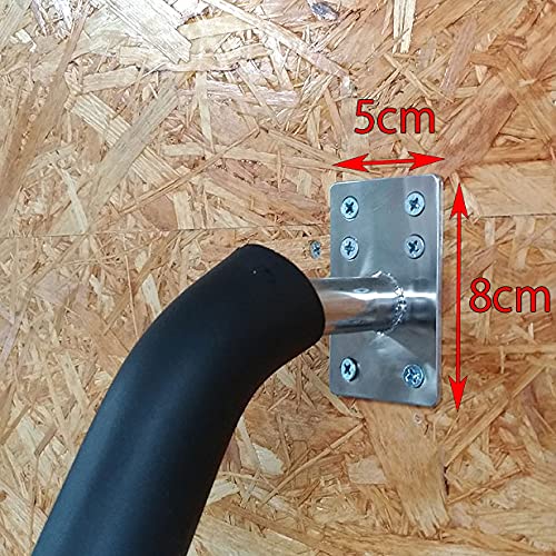 CAP Wall-Mounted V-Shaped Board Rack for Shortboards and Longboards, V-Shaped Surfboard Rack, Wall-Mounted for Easily Store Your Surfboards