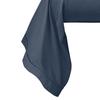 "Julian" Combed Cotton Percale Bolster Case Pure Cotton - 45x185 - Julian Ink Blue