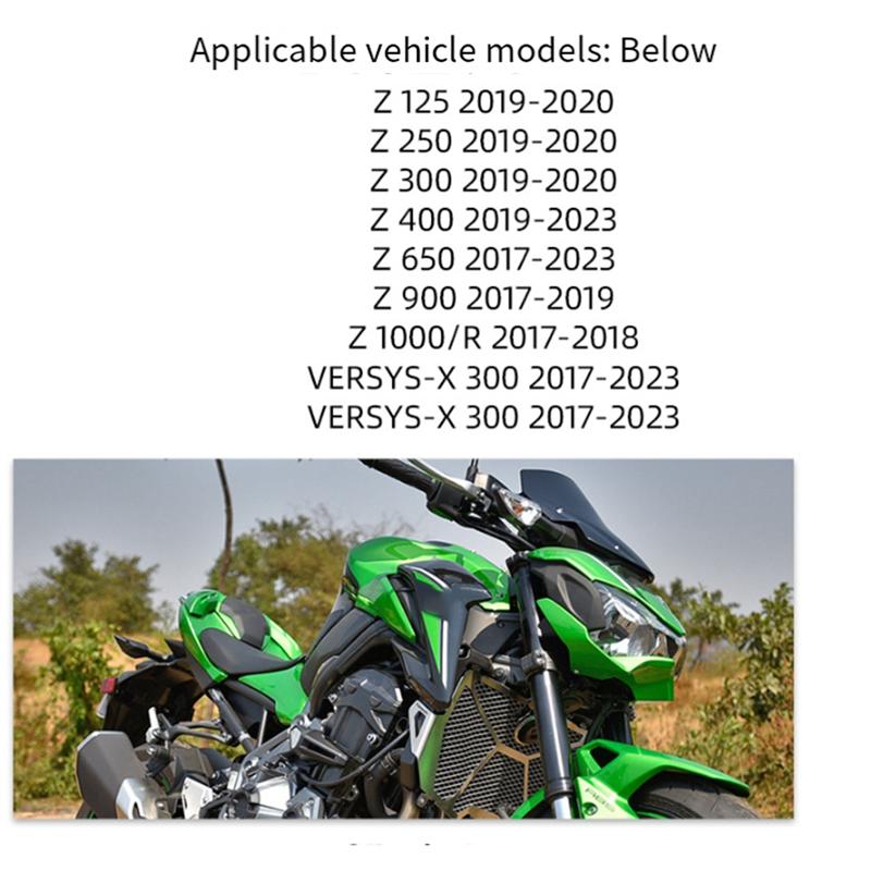 

Крышка поворотника мотоцикла Крышка указателя поворота Для Kawasaki Z 125 250 300 650 900 VERSYS-X300 2017-2025