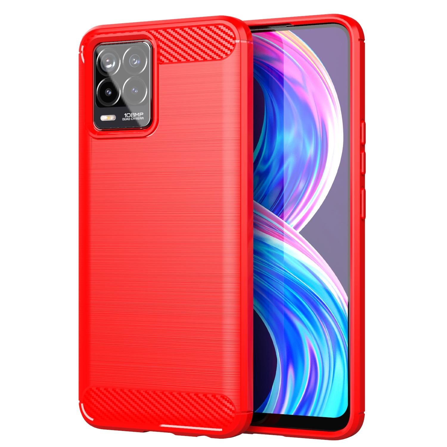 

HereCase Tpu Case for Realme 8Pro Soft Silicone Shockproof Half-Wrapped Shell for Realme 8 Smartphone Protector 6.4Inch For Realme 8 4G