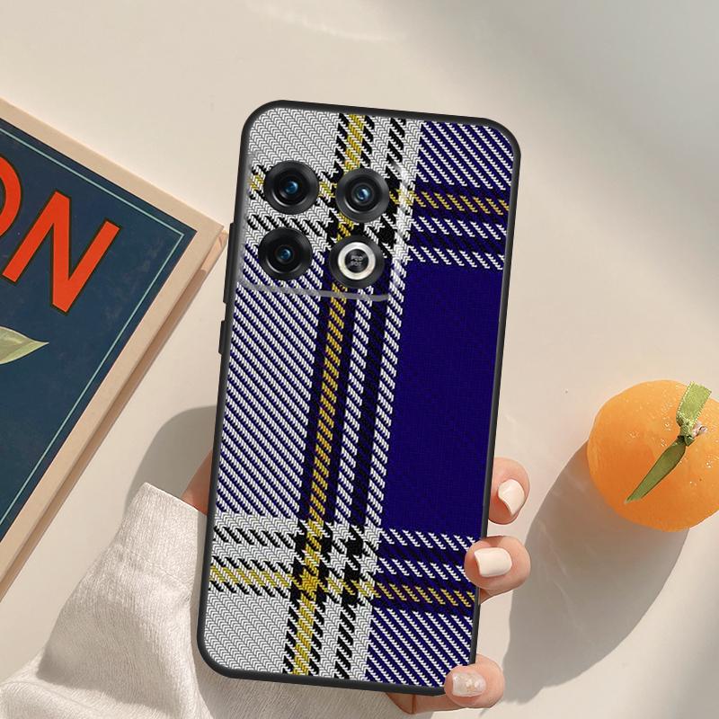 Clan Stewart Dress Tartan Plaid Pattern Phone Case For OnePlus 11 9 10 Pro Ace 8T 9R 9RT 10T Nord CE 2 N10 N20 N100 N200 Cover