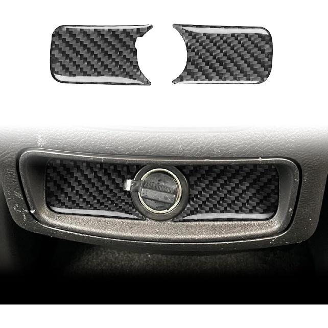Real Carbon Fiber Compatible with Ford Taurus SEL/Limited/SE/SHO 2013-2019 2014 2015 2016 2017 2018 Accessories Car Door Lock Decoration Trim Cover