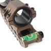 ANS optical 25.4/30mm Long One-Piece Mount with Indicator and Level (TAN) Riflescope Mount for Airsoft