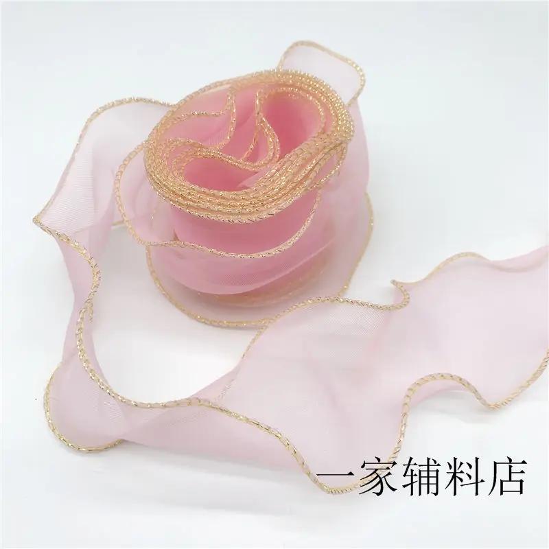 Ins Streamers Decoration Ribbons Wedding Party Gifts Wrapping String DIY Handmade Bow Festival Supplies Bouquets Overwrap Strap