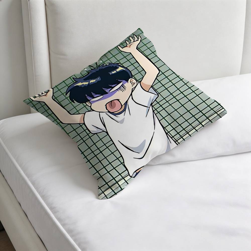 Go For It Nakamura Aiki Hirose Decorative Square Pillow Cover Modern Cushion Case for Living Room Bedroom