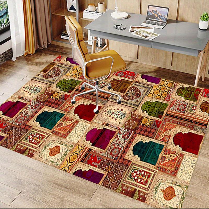 1PC Arches Patterns Extra Large Non Slip Floor carpet, Office, family, bedroom, Studio Large Area Rug Indoor Rugs, Vibrant Colors