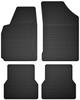 Rubber Car Mats, Set of 4, Universal For: Renault Megane I Cabrio, Coupe (1995-2002)