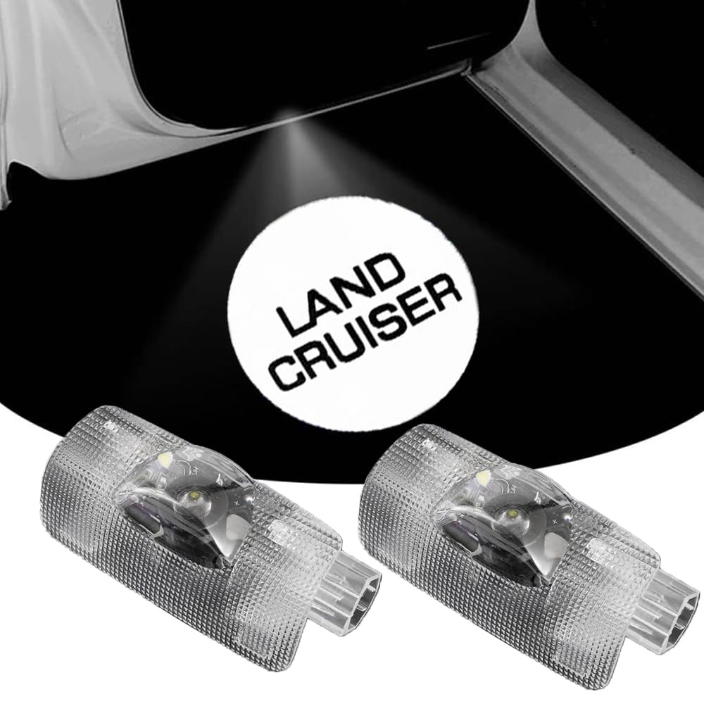 SAWAKAKI Toyota New Land Cruiser 250 Series Dedicated Door Lamp, Door Welcome Light, Curtain